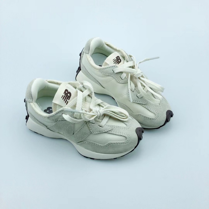 NB New Balen 327 Sports Shoes Parent-Child 26-44.5 _leather noodles_-b8dc9d6b